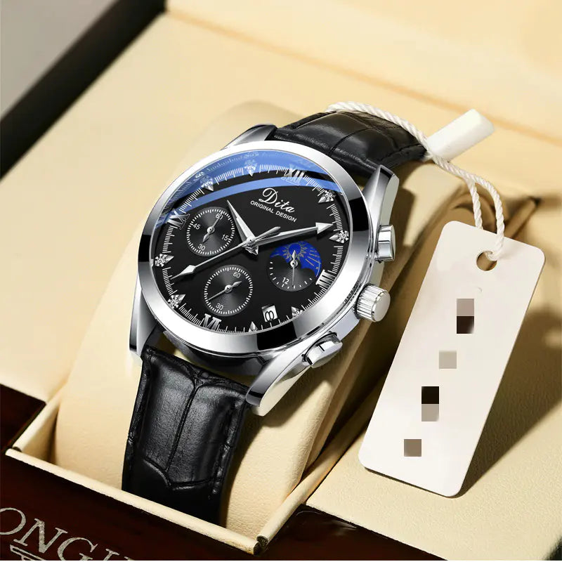 Men's Automatic Mechanical Watch with Luminous Feature