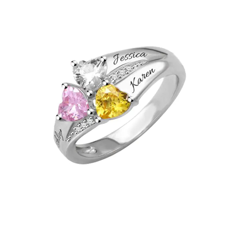DIY Engraved Ring for Mother's Day Gift
