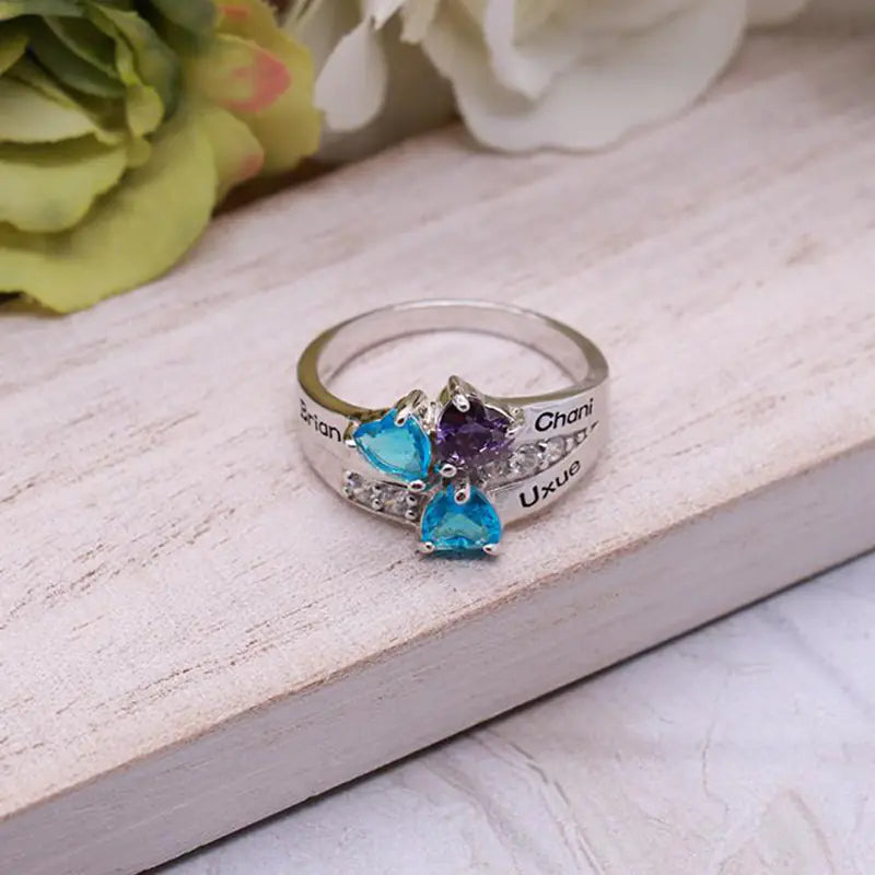 DIY Engraved Ring for Mother's Day Gift