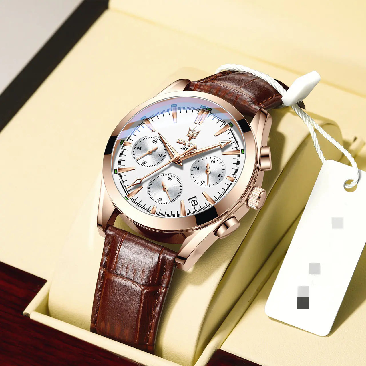 Men's Automatic Mechanical Watch with Luminous Feature