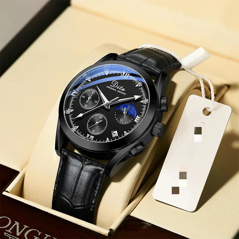 Men's Automatic Mechanical Watch with Luminous Feature