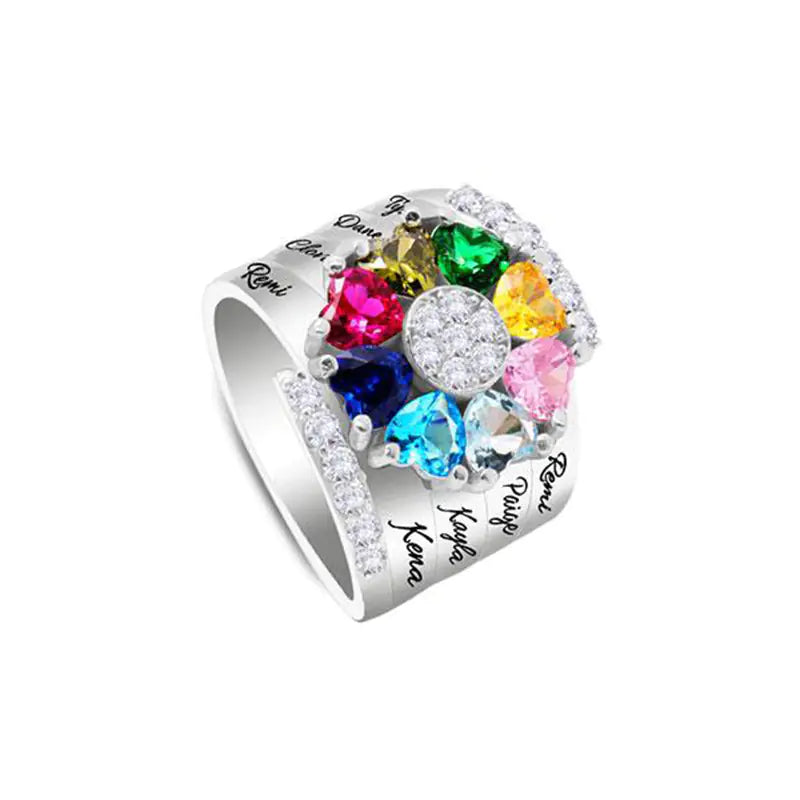 DIY Engraved Ring for Mother's Day Gift